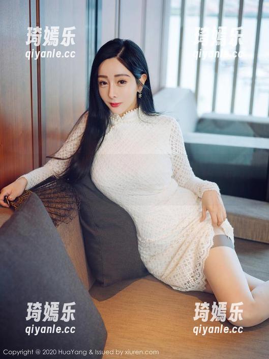 HuaYang花漾 - 图集大揭秘：田冰冰在线黑丝怎能藏得住诱惑！