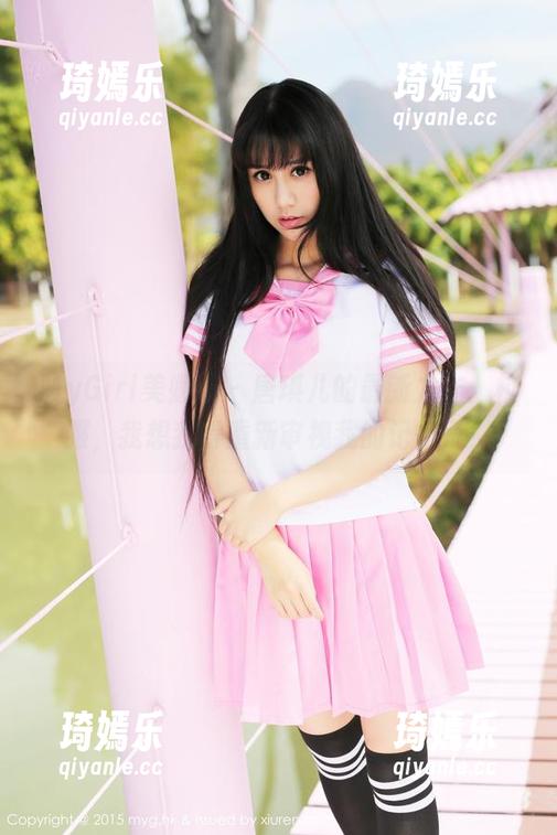 MyGirl美媛馆 - 唐琪儿的最新力作：校服，我想我得重新审视我的记忆了！