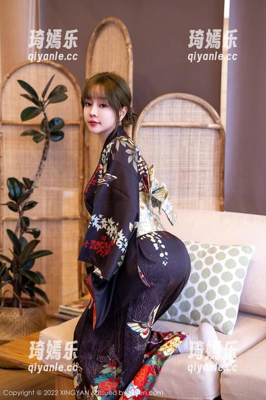 星颜社 - 唐思琪的豹纹，定制了个让人流口水的写真，谁能拒绝？
