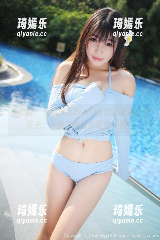 美媛馆 - 当唐琪儿Beauty的圣诞遇上无圣光，一组套图让你眼前一亮！